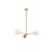 Caisha 3 - Light Dimmable Sputnik Modern Linear Chandelier-1312247081