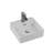 Bothwa Home Square Ceramic Countertop Wash Basin (White Finish) CUPC Certified