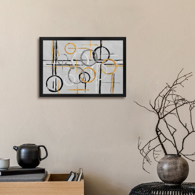 Circles in Motion II - reproduction d'art murale - affiche de galerie
