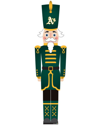 Oakland Athletics 46" Nutcracker Leaner