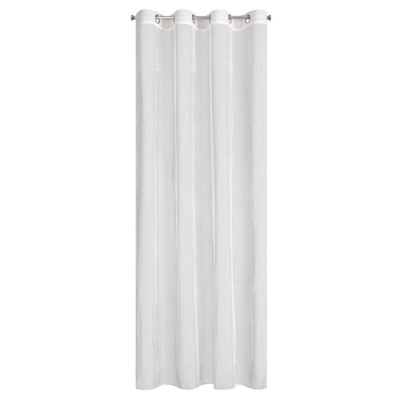 Maja Sheer Curtain Single Panel, Cream