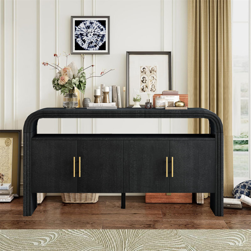 Console avec rangement, convient au vestibule, au couloir, au salon