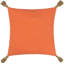 Kushiro Floral Orange Square Cushion