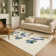 Premium Machine Washable Ingrassellino AMF1826 Happy Snowmen Holiday Rug