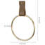 2 Piece Brass Tone Hand Towel Rings