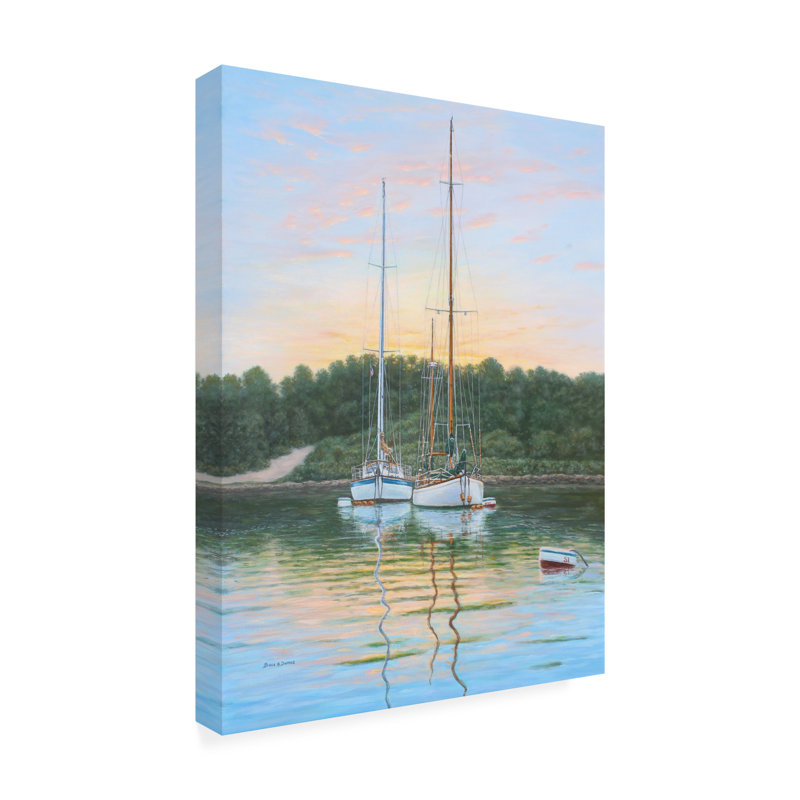 Bruce Dumas Stonington Beauties II sur toile, H 19 po x l 14 po x P 2 po