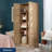 Miscellaneous Storage Rattan Door Storage Cabinet In Harmony Ash