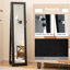 Armoire à bijoux avec rangement à miroir Latitude Run®
