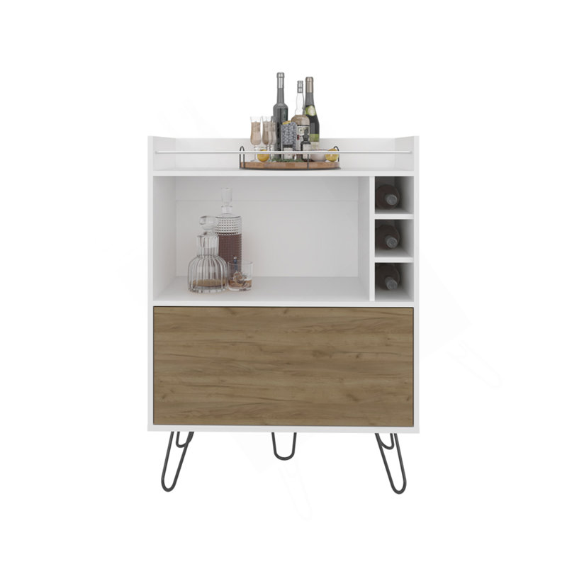 Bar Platea, salon, blanc / Macadamia