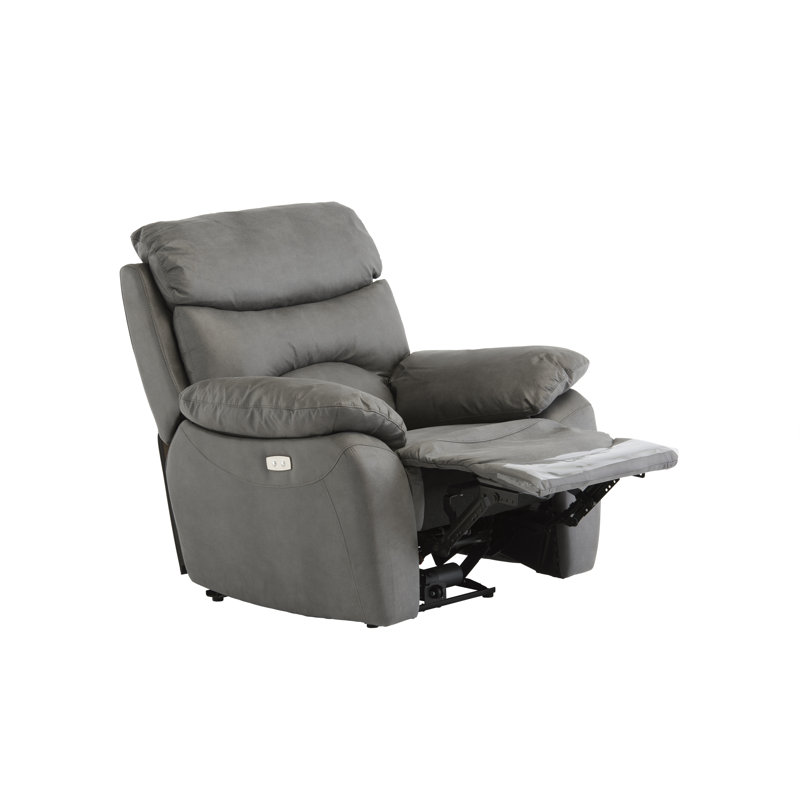 Pickell 99cm Wide Standard Recliner, Grey