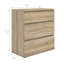 Ilfracombe 3 - Drawer Chest of Drawers-1612244372