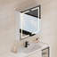 Mirrored Bathroom Cabinets with Mirror