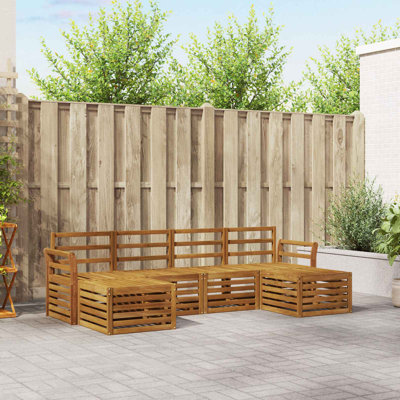 253cm Wide Patio Sectional Set