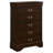 Daleyza 5-drawer Bedroom Chest Cappuccino-1347973984