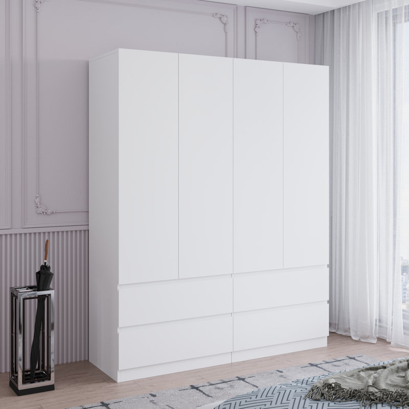Grande armoire autoportante à 4 tiroirs