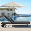Chaise longue inclinable avec roulettes Callio-876146391