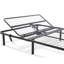 Grand lit ajustable avec réglage tête haute, base en acier noir digne de confiance, poids de 87,61 lb, conception-1065830018