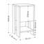 Deaneen 30cm W Manufactured Wood Bedside Table-2061136175