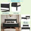 Lit plateforme moderne avec tête de lit et pieds robustes-1088716740-1088716742