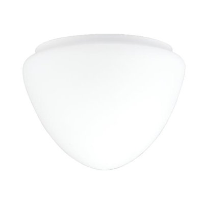 Satined Opal Glass Pendant Shade in White