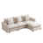Tissu beige est en rupture de stock