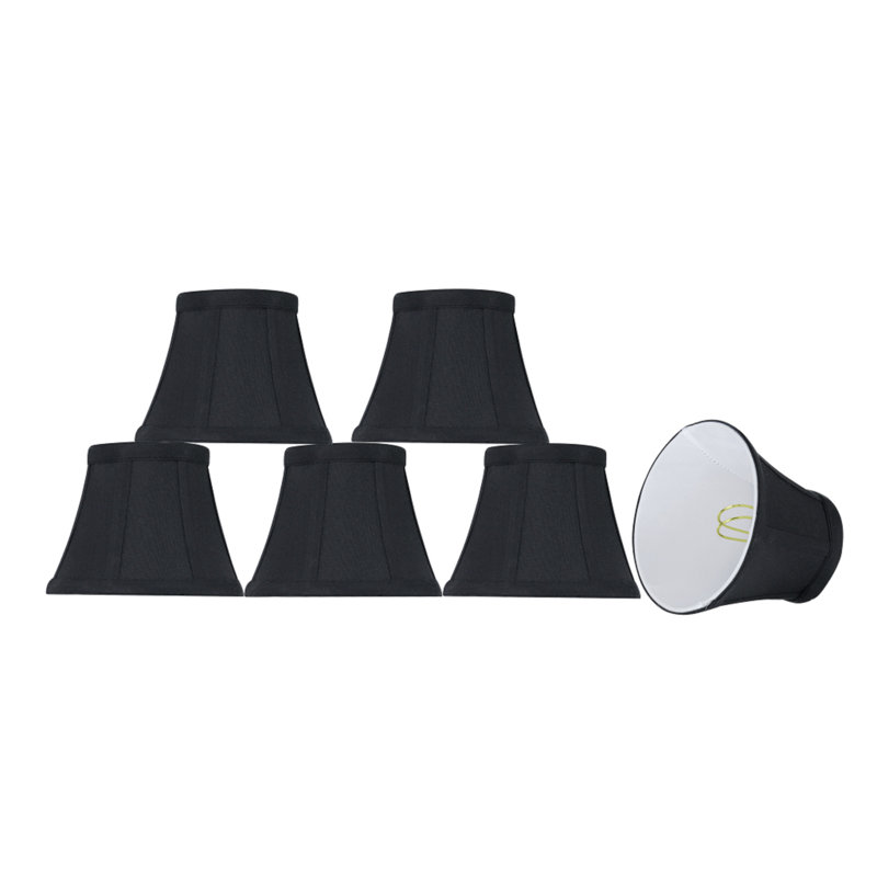 Abat-jour en cloche H 4 po (attache) noir