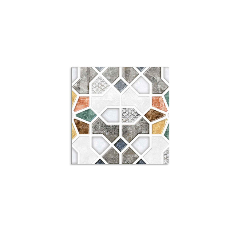 Élégante peinture décorative en verre trempé 23,6 po x 23,6 po | 100% verre trempé, épaisseur: 0,16 pouce | Parfait pour la décoration intérieure, le salon et le bureau | Pièce d'art moderne, durable et élégante