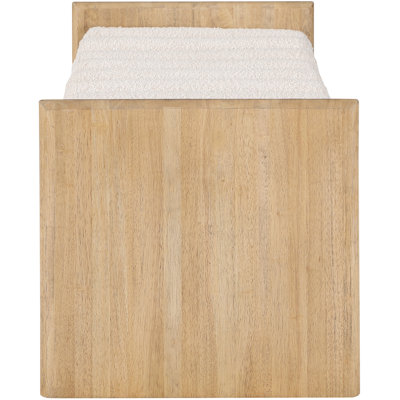 Reeves Boucle Wood Bench