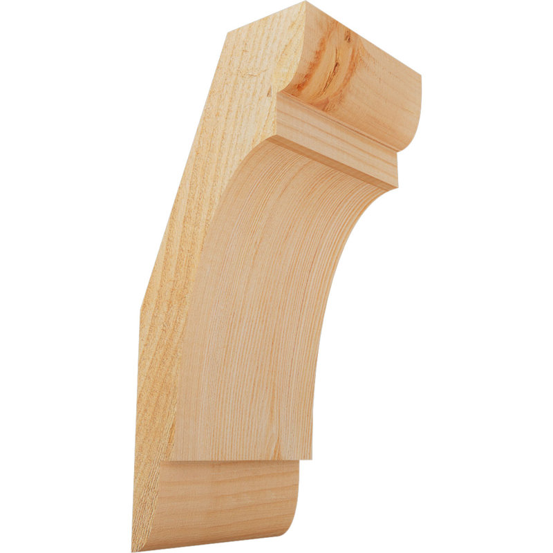 Attelle de genou olympique, Sapin de Douglas, Sciage brut, H 14 po x l 6 po x P 6 po