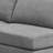 Chey Gray 2-piece Loose Back Sectional