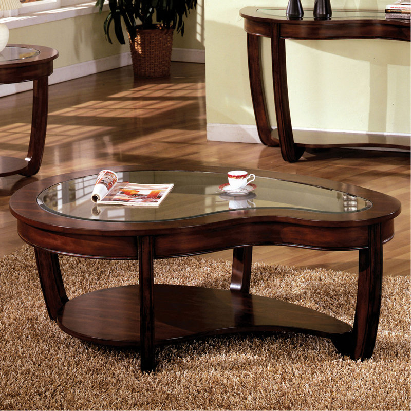 Table basse, cerisier foncé 1pc