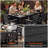 7-Piece HDPE Plastic Patio Outdoor Dining Set 6 Armchairs And 69" Table With 2" Umbrella Hole-1538119651