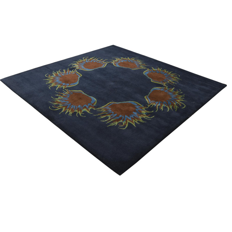 Tapis bleu marine rectangulaire 7 pi Pineland