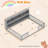 Montessori Floor Bed With Bookcase Storage Shelves & Safety Fence Rails-348732544-348732557