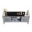 60" Mirrored TV Stand With Crushed Diamond Glass Doors - Modern Media Entertainment Center For Living Room, Adjustable Storage TV Console Table For 65-Inch TV, TV Stand