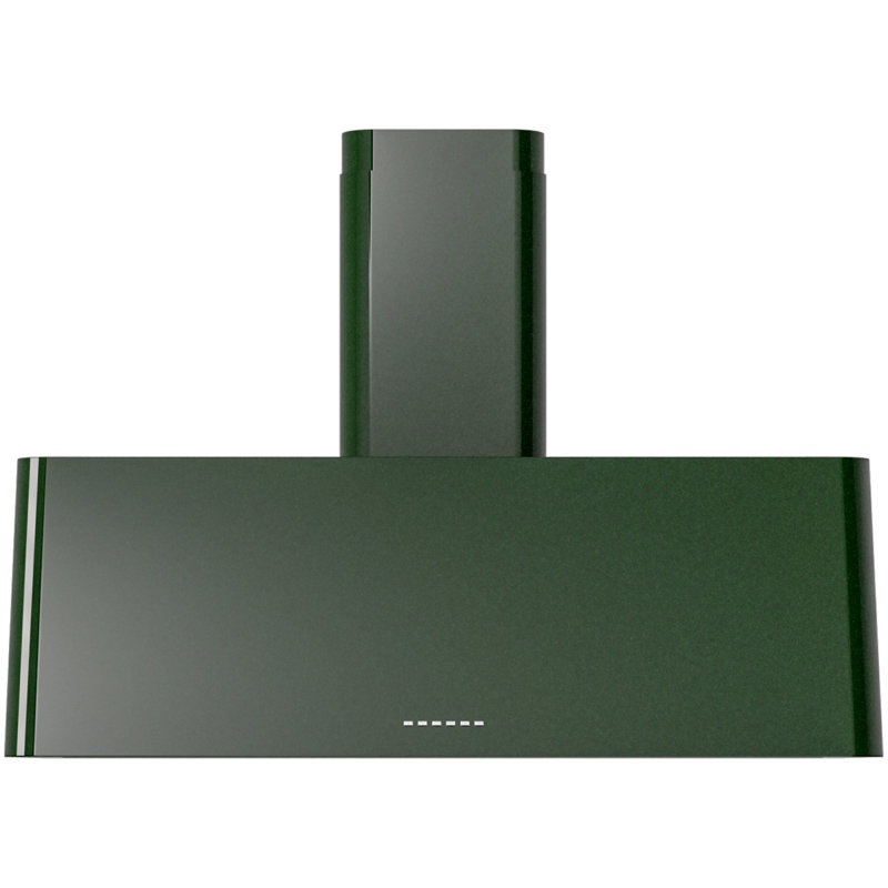 ILVE Nostalgie II Series Wall Mount Range Hood with 600 CFM, Emerald Green, 30"