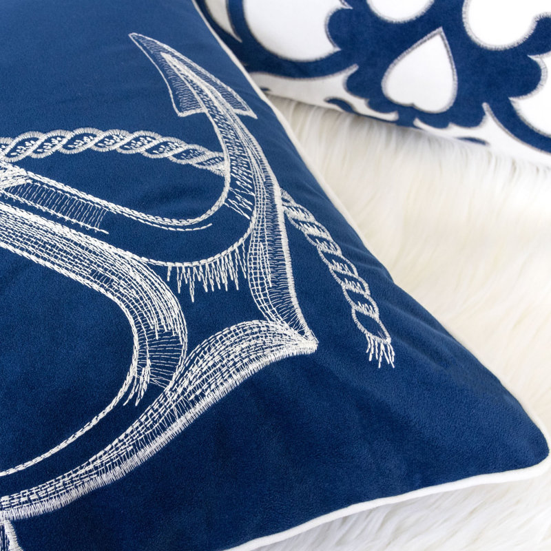 Amriel Throw Pillow, Blue