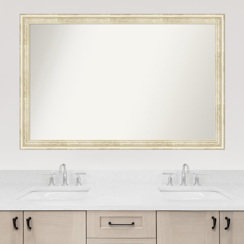 Miroir mural pour salle de bain Country, Rectangle, H 33,5 po x l 50,5 po