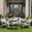 Outdoor Metal 4 Person Seating Group With 2 Swivel&Rocking Chair