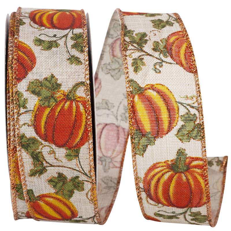 Fabric Ribbon, 2.5" H x 4" W x 4" D