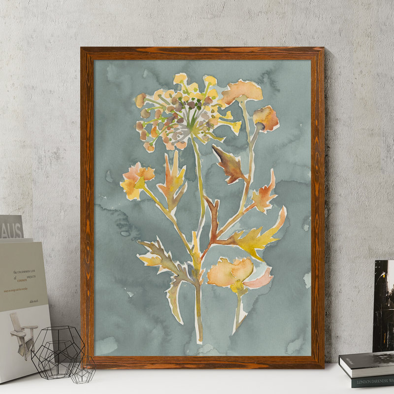 « collected fleurss i » par paul cezanne-cadre photo, reproduction d’art, H 32 po x l 44 po x 1,25 po, Pas de tapis