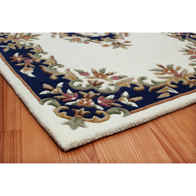 Hounslow Oriental Wool Hand Tufted Area Rug, Rectangle 80 x 150cm