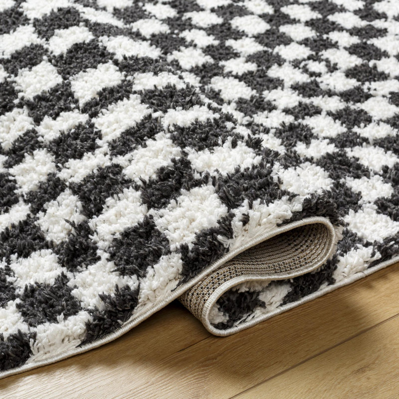 Duuana Geometric Indoor Rug, Rectangle 5'3" x 7'