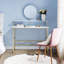 Bureau de coiffeuse avec miroir Armenta
