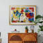 Improvisation 6 (africain) - Wassily Kandinsky - reproduction encadrée avec passe-partout et verre - 1909-308539848-308539849-308539854