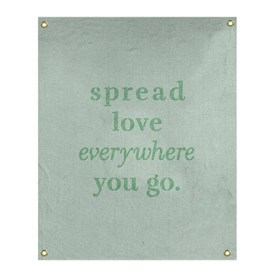 Tapisserie de polyester à l’quoted love quot