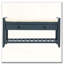 Banc de rangement polyvalent pour hall d'entrée avec siège rembourré, tiroirs et range-chaussures-1500604104