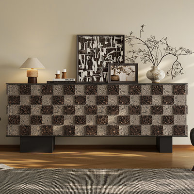 Buffet haut de gamme rétro et minimaliste