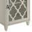 Ceara White Finish Accent Table