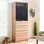 Garde-robe en bois avec quatre tiroirs Kalinikos